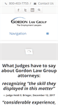 Mobile Screenshot of gordonllp.com